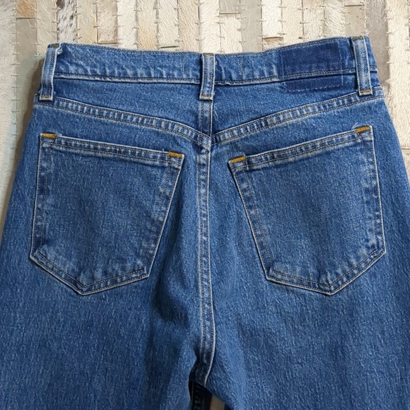 Abercrombie & Fitch Women's Size 25 The '90s Relaxed High Rise Medium Wash Jeans - Picture 7 of 12